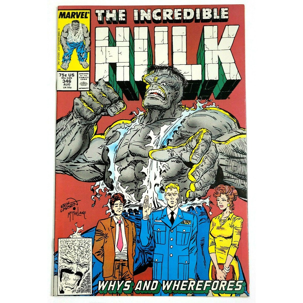 INCREDIBLE HULK # 346 - (1988) - MARVEL COMICS / MCFARLANE COVER
